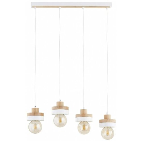  Visilica na sajli LARSO 4xE27/15W/230V beli/bež Cene