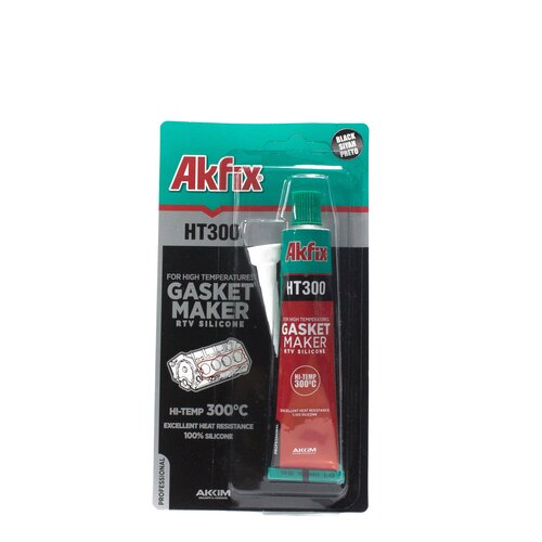 Akfix Silikon za visoke temperature 50 ml crni Slike