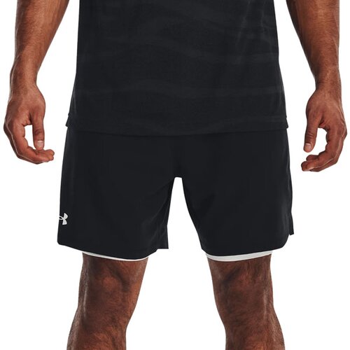 Under Armour UA Vanish Woven 2in1 Shorts, Black/White, (20485873) Cene