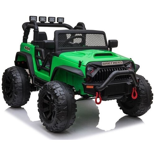  Auto na akumulator Jeep JC666 Brother - zeleni Slike
