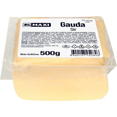 Maxi Sir Gauda 500g Cene
