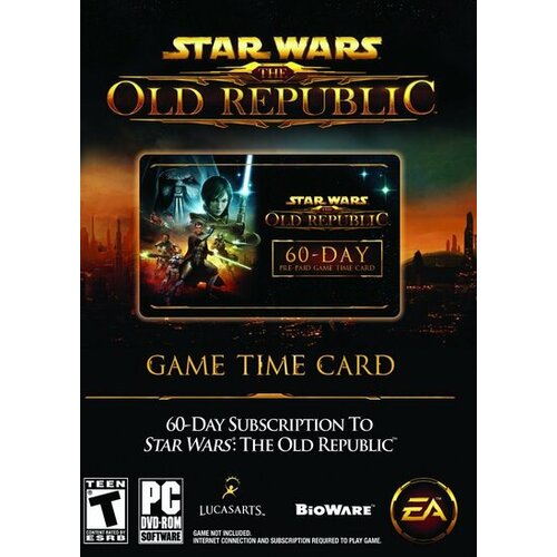 Star Wars: The Old Republic 60 Day Pre-paid Time Card Key GLOBAL Cene
