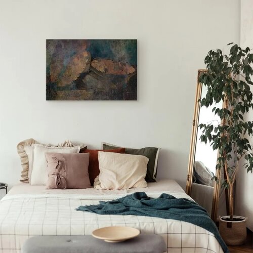  Slika - Copper Leaves (1 Part) Wide 90x60 Cene