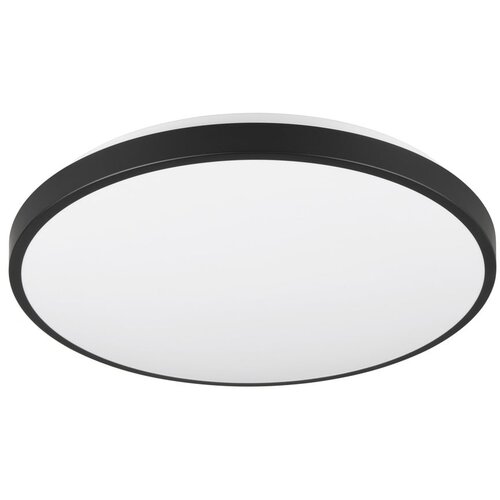  Črna/bela LED stropna svetilka ø 38 cm Loody Cene