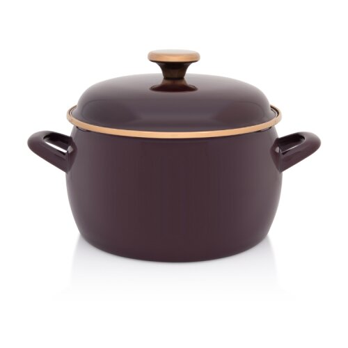 Metalac duboka šerpa Bordo amor 20cm/4,2lit Cene