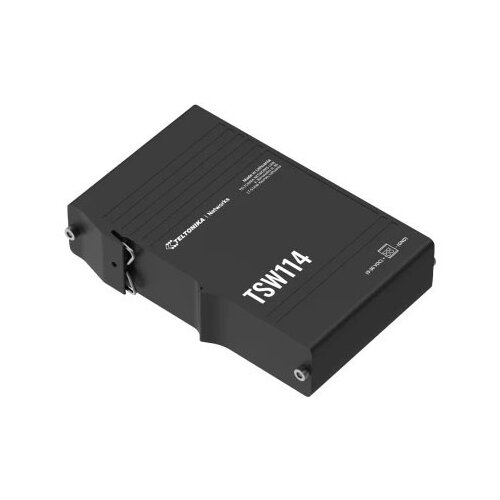 Teltonika UhAB stikalo Giga 5-port Mini kovinsko ohi&scaron;je DIN TSW114, (5000319506) Cene