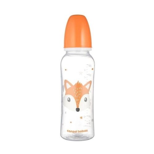 Canpol BABIES FLASICA CUTE ANIMALS 250ml (11841) - ORANGE (11841_ora) Slike