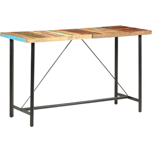 vidaXL Barska miza 180x70x107 cm trden predelan les Cene