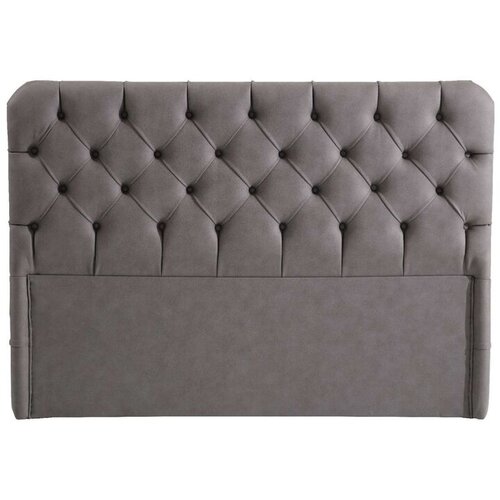 Hanah home Uzglavlje za krevet Samira, 160x125x12 cm, Tamnosiva Cene