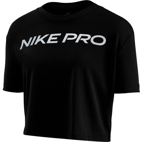 Nike Dámské tričko Dry Tee Pro SS Crop černé, XS Slike