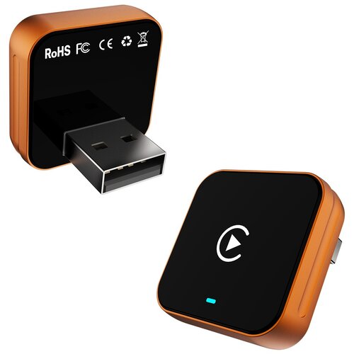 INF Brezžični adapter CarPlay - oranžen: pretvorba žičnega v brezžični, (5000312921) Slike