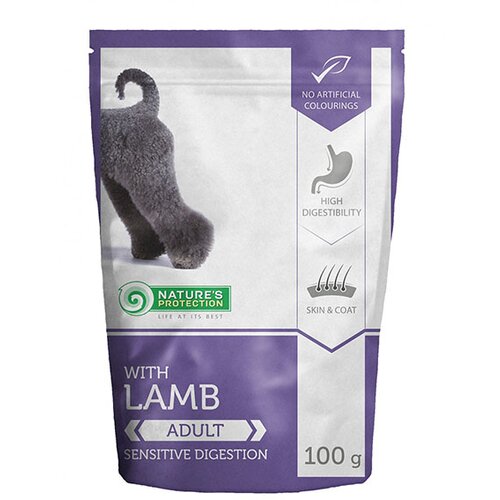 np pou dog adult lamb 100g Slike