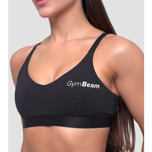 GymBeam Sportski grudnjak Essence String Black Slike