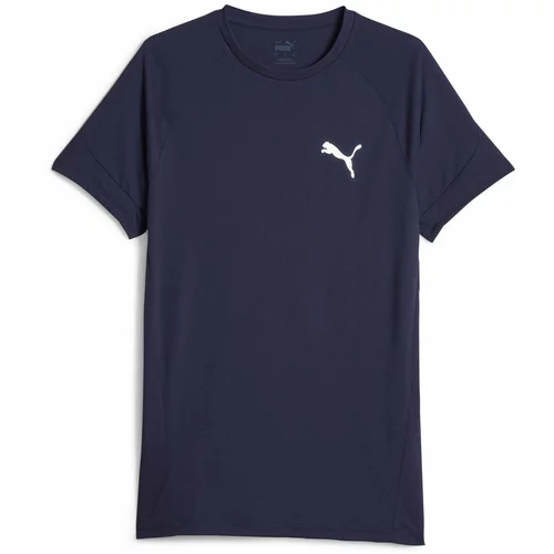 Puma Tehnička sportska majica mornarsko plava / prljavo bijela