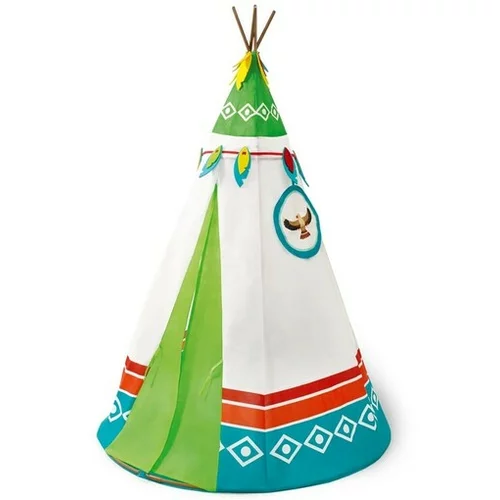 Scratch indijanski šotor Tipi 6182521 (modro zelen)