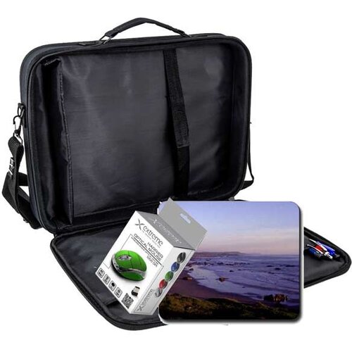 Esperanza Komplet 3/1 torba za notebook 15,6" + podloga za mi&scaron;ko + brezžična mi&scaron;ka, (20754410) Cene