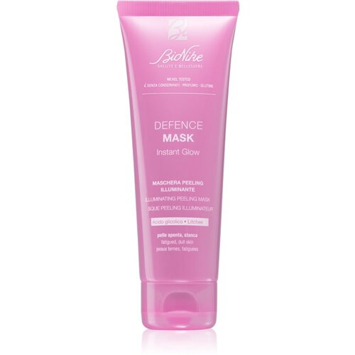 BioNike Defence Mask posvetlitvena piling maska za obraz za utrujeno kožo 75 ml Slike
