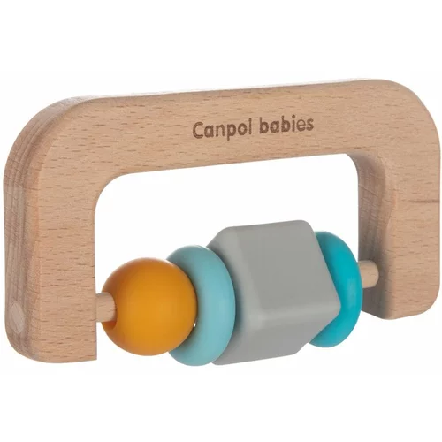 Canpol Teethers Wood-Silicone grickalica za bebe 1 kom