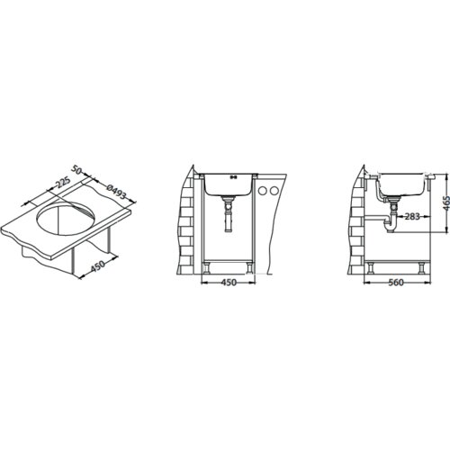  sudopera Form 30 LEI fi 510 x 185 mm Slike