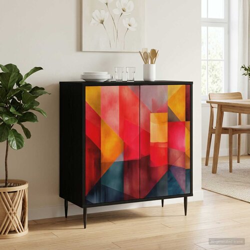  Kreveta HEESCH Crni hrast 69 x 33 x 76 cm Konstruirano drvo Cijene