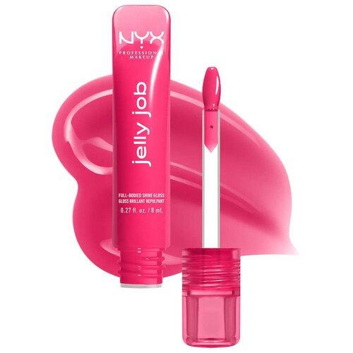 NYX Professional Makeup Jelly Job svjetlucavo sjajilo za usne s plumping efektom nijansa Juicy Jelly 7.5 ml Cijene
