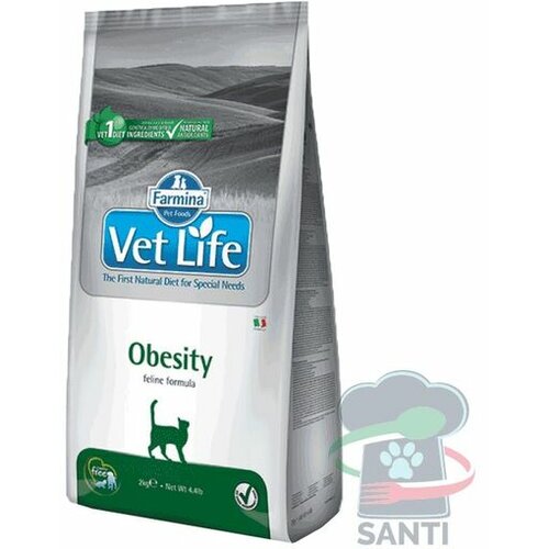 Farmina vet life veterinarska dijeta za mačke obesity 2kg Slike