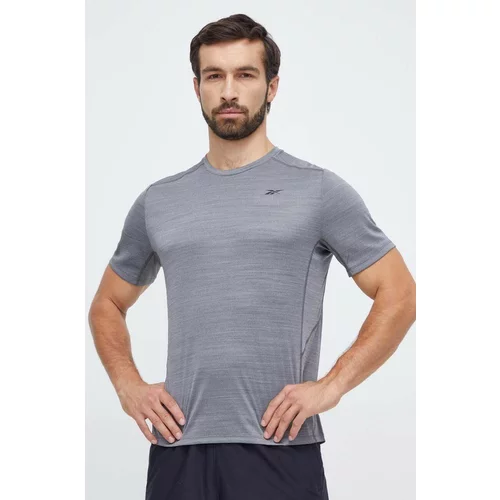 Reebok Kratka majica za vadbo Motionfresh Athlete siva barva