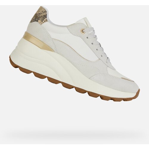 Geox Cream women's sneakers Spherica EC13 - Women's Cene