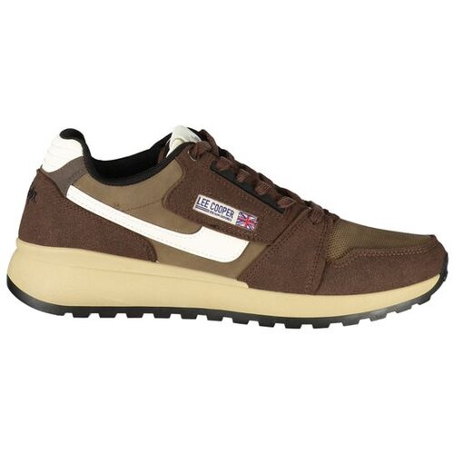 Lee Cooper mu&amp;scaron;ke tenisice LCM628120 s bež detaljima smeđe Slike