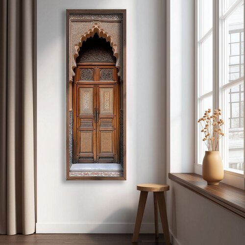 WALLXPERT LAC065-120 Multicolor Decorative Framed MDF Painting Cene