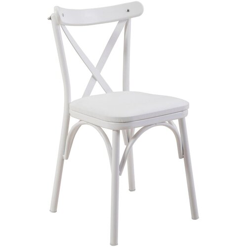 Kalune Design Bijela blagovaonska stolica Oliver Sandalyer &amp;ndash; Slike