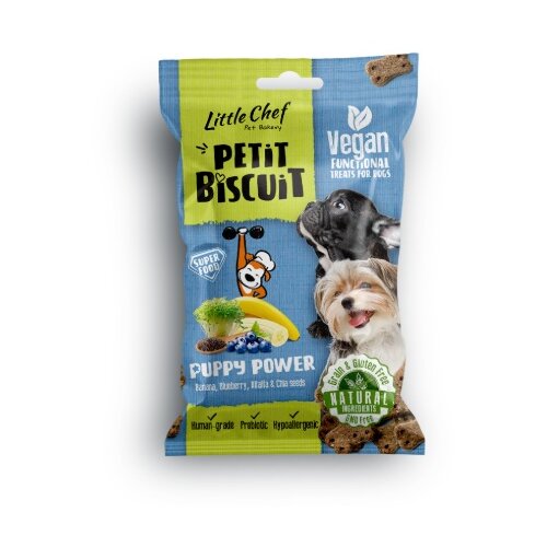 Little Chef Pet Bakery Little Chef Petit Biskvit za pse Grain Free - Puppy power 100g Cene