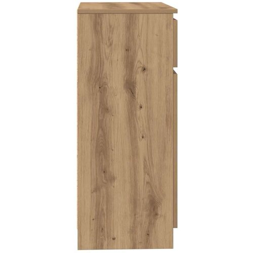 VidaXL Komoda s ladicama artisan hrast 71x35x84 cm konstruirano drvo Slike