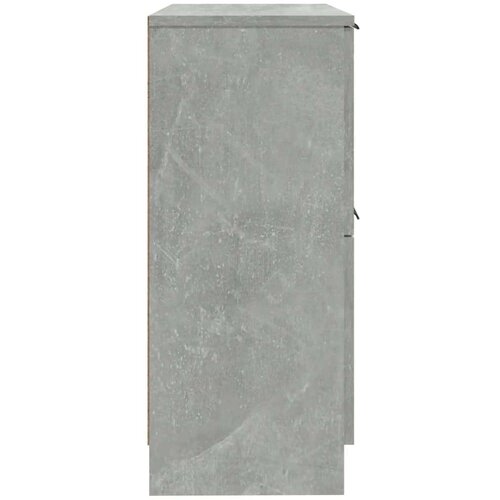  Komoda siva boja betona 30 x 30 x 70 cm od konstruiranog drva Slike
