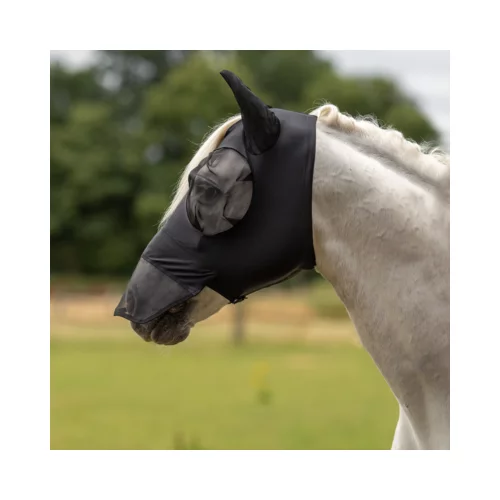 BUSSE Maska za zaščito pred insekti TWIN FIT FLEXI PLUS, črna - X-Full