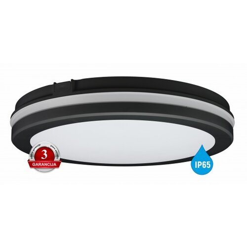 Mitea Lighting M205701-C crna 20W IP65 led plafonjera cct 3000~6500K 200x55mm 3Y Cene