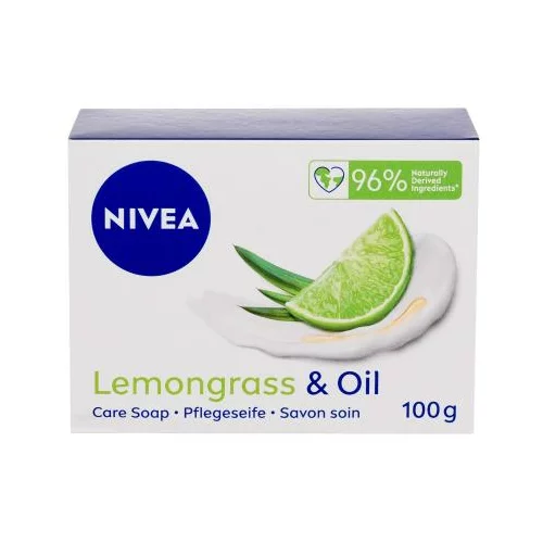 Nivea Lemongrass & Oil tvrdi sapun 100 g unisex