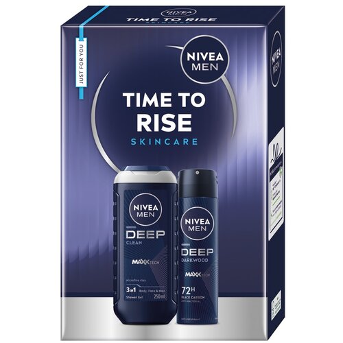 Nivea Men Time to rise poklon set Cene