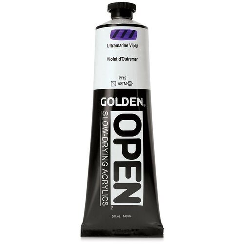  GOLDEN OPEN akrilna boja koja se sporo su&amp;scaron;i 148 ml | 7401 Ultramarine Purple Slike