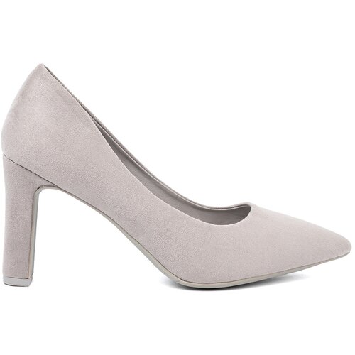 SEASTAR Classic gray suede heeled stilettos Cene