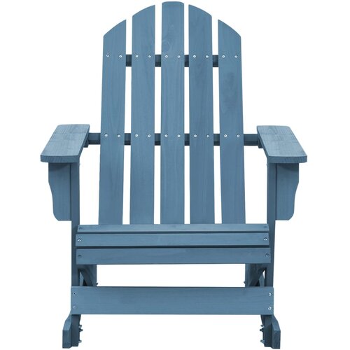 Maison Chic Vrtni gugalni stoli - Stol za vrt Adirondack trden les jelke moder JS245, (21878679) Cene