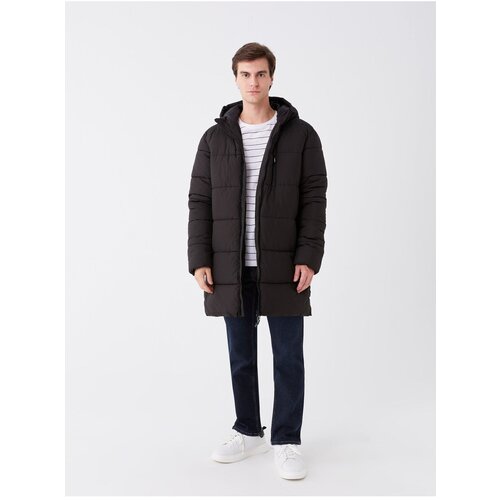 LC Waikiki Men's Comfort Fit Hooded Down Coat Cene