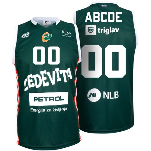 KK Cedevita Olimpija 25/26 replika dres (poljubni tisk +16&euro;) Cene