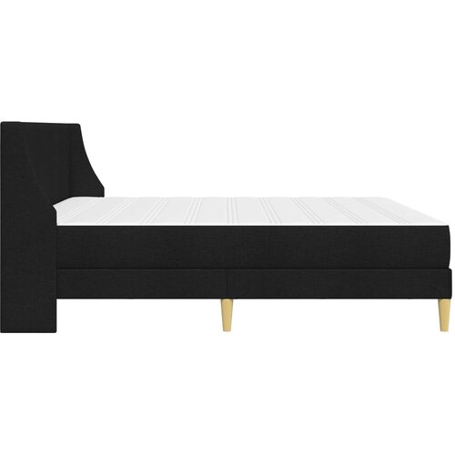  Okvir kreveta s madracem Crna 200 x 200 cm Poliester Slike