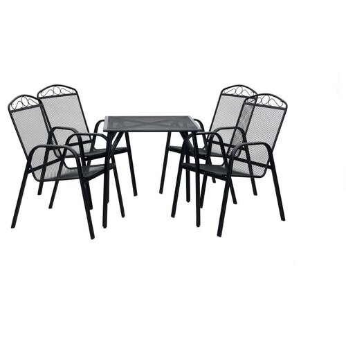 Rojaplast Kovinska vrtna miza 70x70 cm ZWMT &amp;ndash; Slike