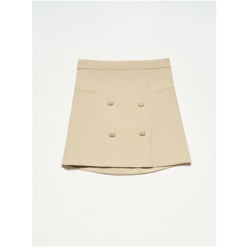 Dilvin 80776 Short Skirt-stone Slike