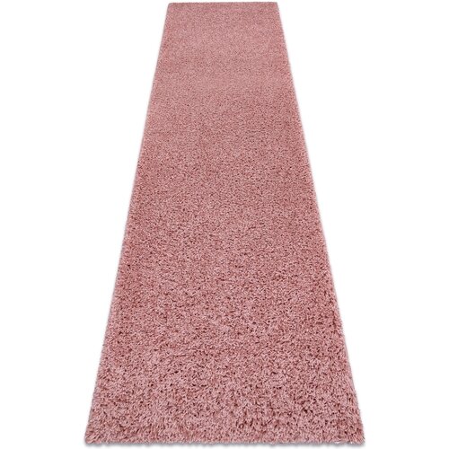 RugsX Preproge Tekač, Tekač SOFFI košati 5cm roza - 70x300 cm Rožnata Cene