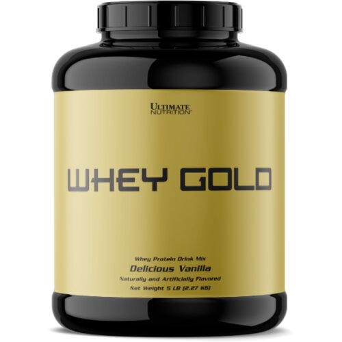Ultimate Nutrition whey gold, vanila, 2,27 kg Slike