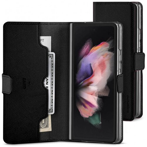 Mercury Ohišje za Galaxy Z Fold 4 Folio Magnetic z držalom za vstopnice, ?rna, (22116474) Cene
