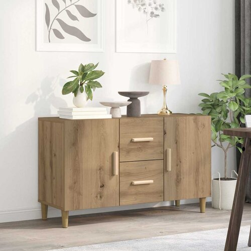  Komoda boja hrasta artisan 100 x 36 x 60 cm konstruiranog drva Cene